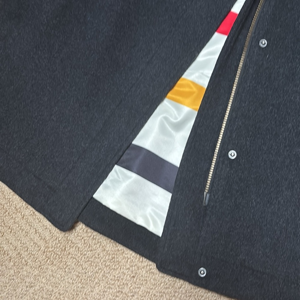 Pendleton Gray Wool Car Coat - image 3